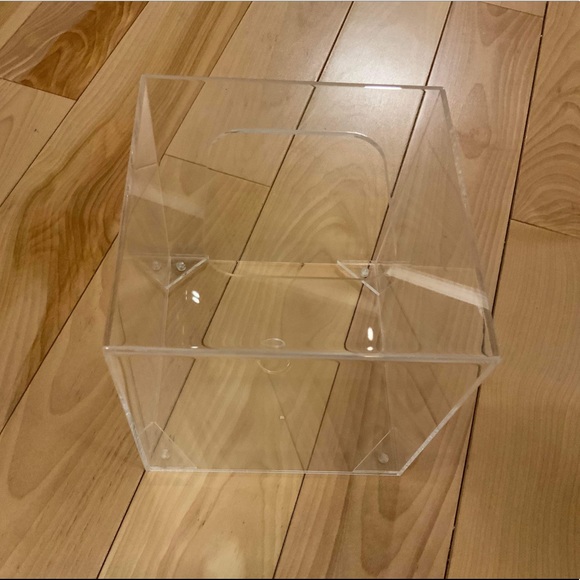 HBlife Clear Acrylic Square Facial Tissue Dispenser Box Cover - Picture 8 of 8